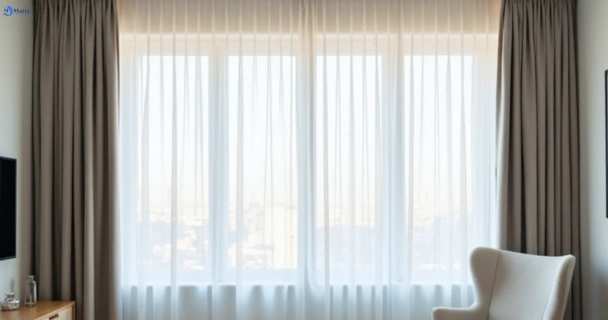 Restored vibrant drapes in mount-samson QLD after Matty Curtain Cleaning